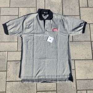 NWT Vtg Disney Parks Fastpass Mickey Mouse Jonathan Corey Mens L Polo Shirt 90s